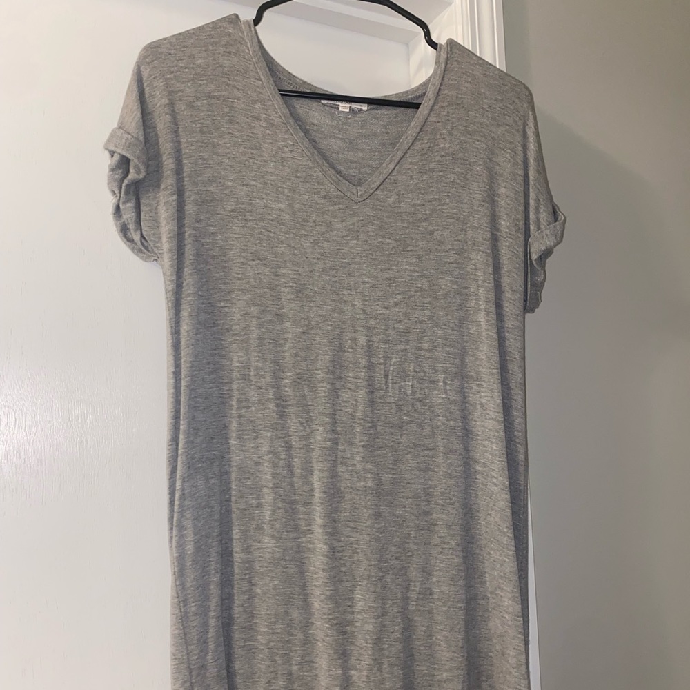 Grey t shirt dress